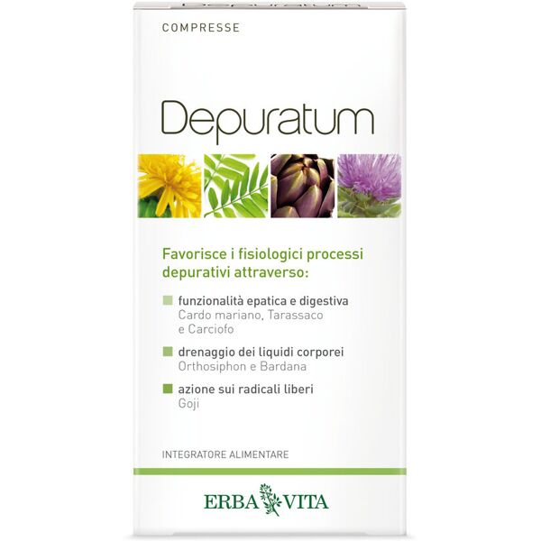 erba vita depuratum - compresse 30 compresse