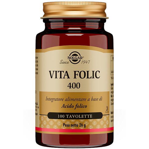 solgar vita folic 400 100 tavolette