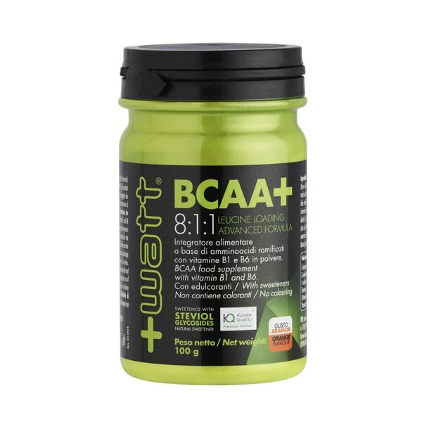 +watt bcaa+ 8:1:1 polvere 100 grammi arancia