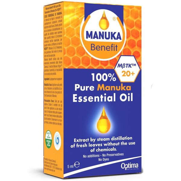 optima manuka benefit - 100% puro olio essenziale 5ml