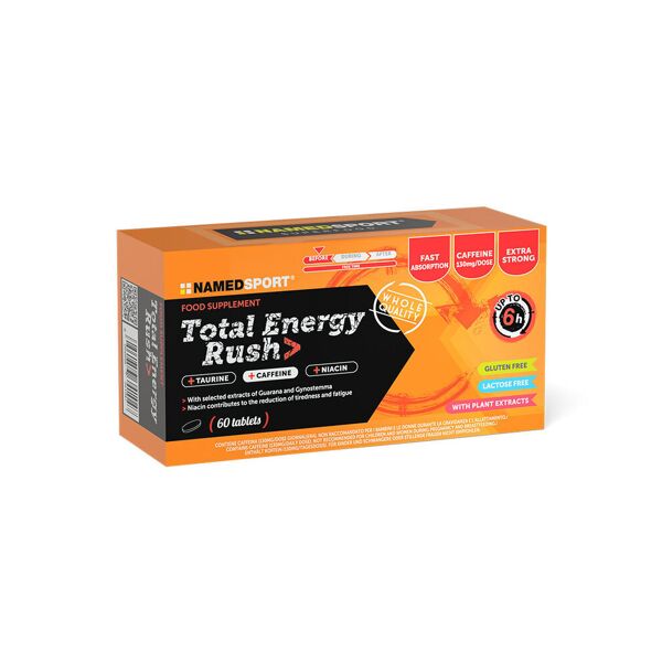 named sport total energy rush 60 compresse
