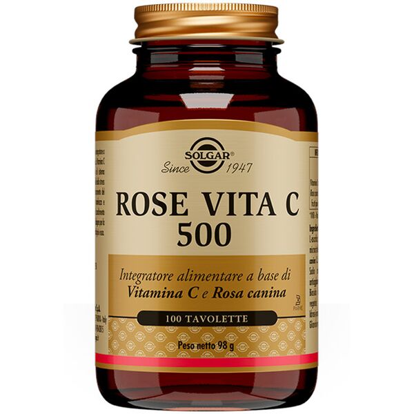 solgar rose vita c 500 100 tavolette