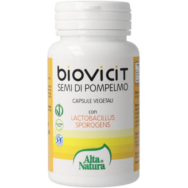 alta natura biovicit semi di pompelmo - capsule vegetali 60 capsule vegetali