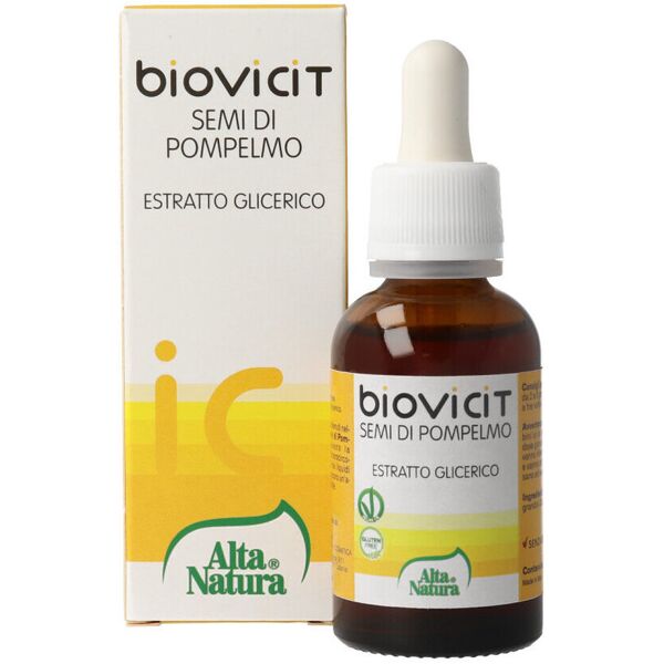 alta natura biovicit semi di pompelmo - estratto glicerico 30ml