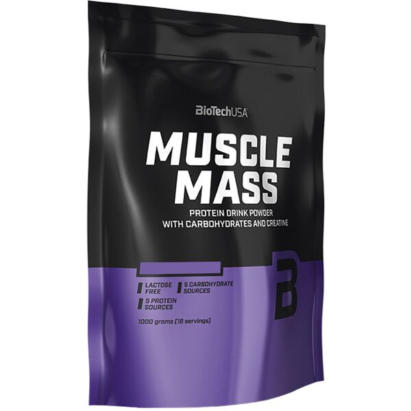 biotech usa muscle mass 1000 grammi fragola