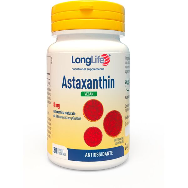 long life astaxanthin vegan 4mg 30 perle