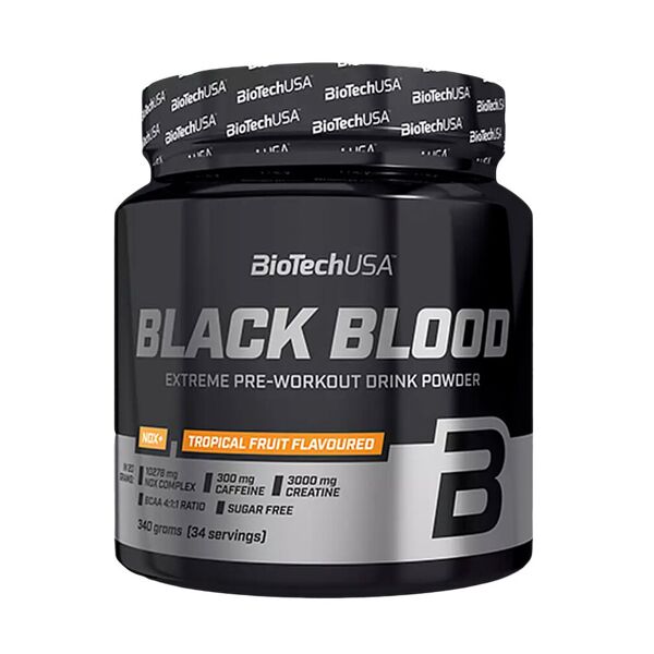 biotech usa black blood nox+ 340 grammi frutti tropicali