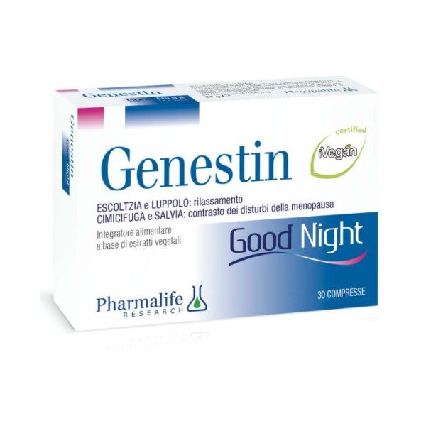 pharmalife genestin - good night 30 compresse