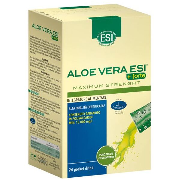 aloe vera esi + forte massima forza 24 pocket drink