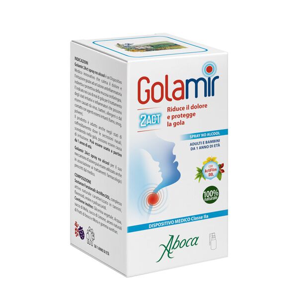 aboca golamir 2act spray no alcool 30 ml