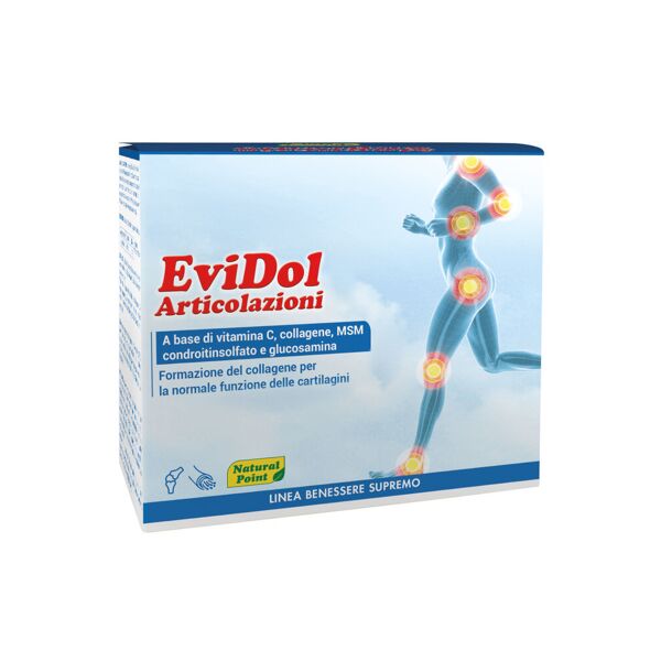 natural point evidol articolazioni 30 bustine