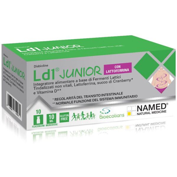 named disbioline ld1 junior 10 flaconi da 10 ml