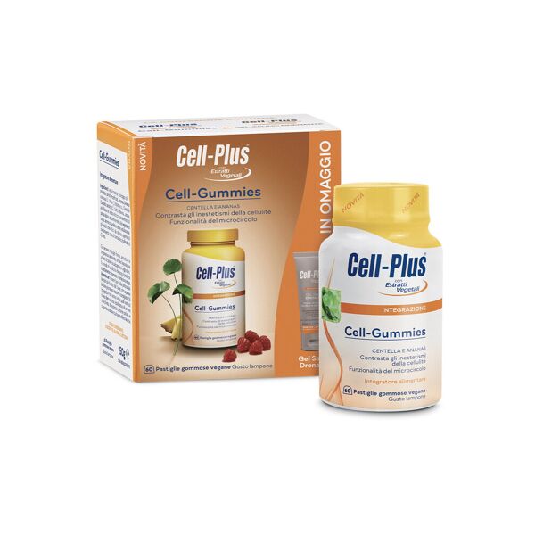 bios line cell-plus - gummies + gel salino 150 g + 50 ml