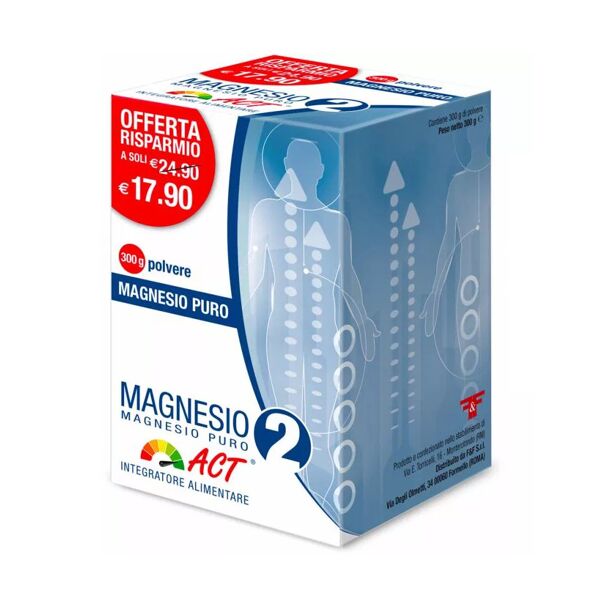 linea act magnesio 2 puro polvere 300 g