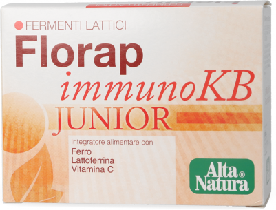 ALTA NATURA-INALME Srl Alta Natura Florap Immuno Kb Junior 10 Bustine Da 3g