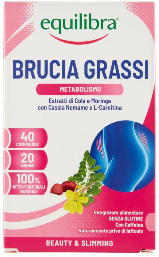 Equilibra ®- 9 confezioni da 40 compresse Brucia Grassi