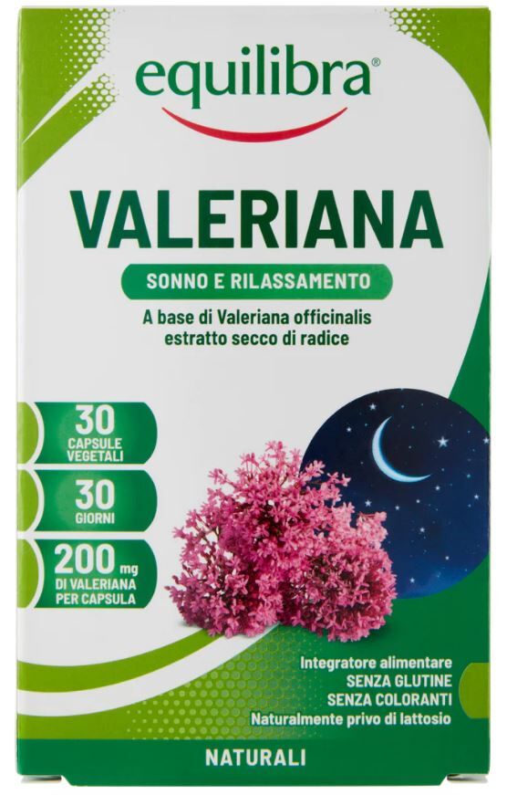 Equilibra ®- 9 confezioni da 30 capsule Valeriana