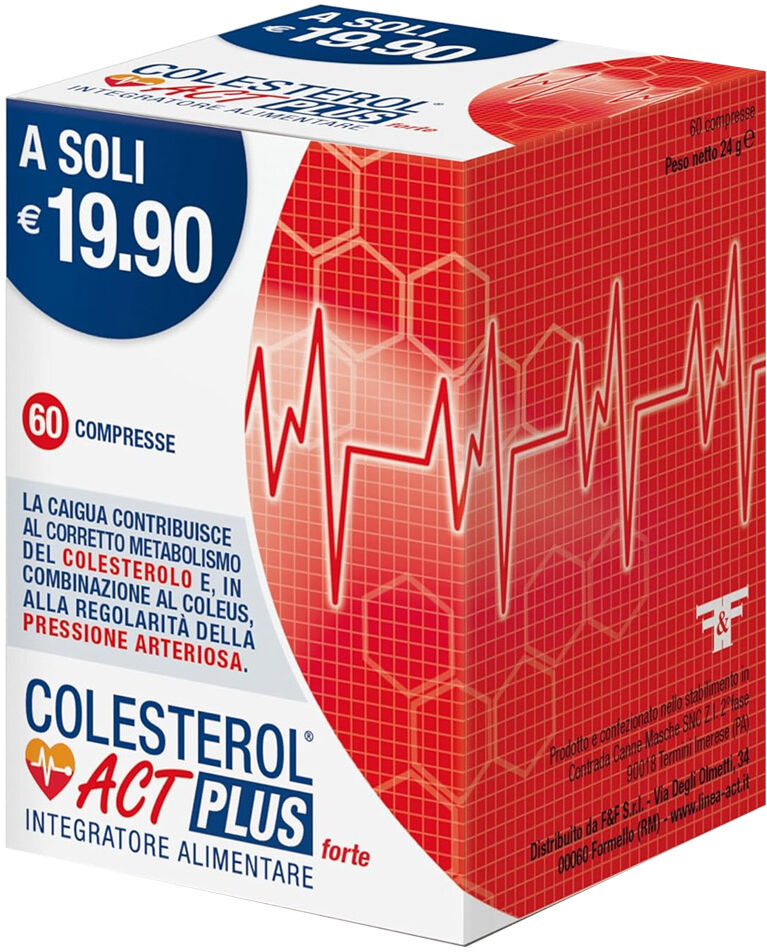 Act Colesterol  Plus Forte 60 Cpr