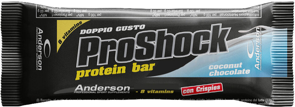 Anderson Pro Shock Protein Bar 60 Gr Cocco-Cioccolato