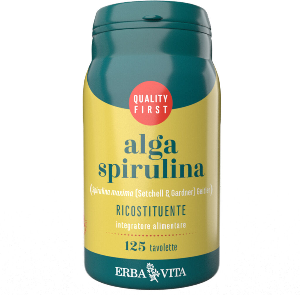 erba vita alga spirulina 125 tav