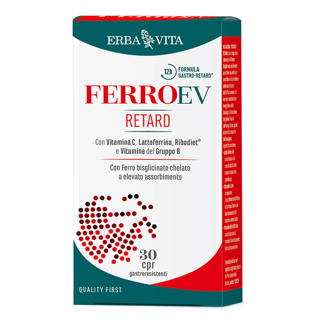 Erba Vita Ferro Ev Retard 30 Cpr