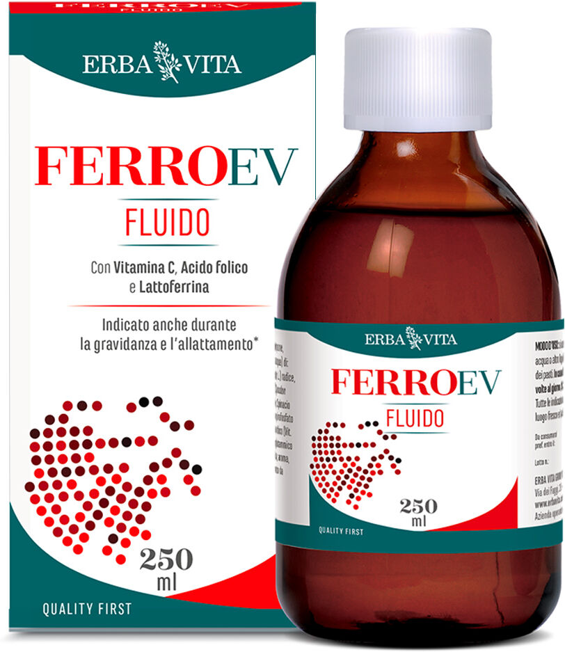 Erba Vita Ferro Ev Fluido 250 Ml