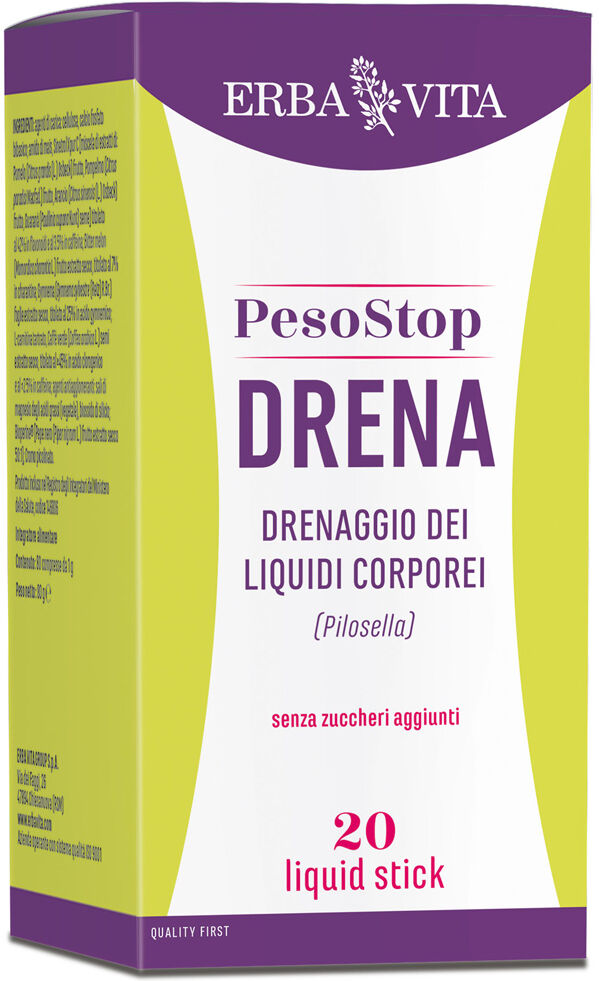 Erba Vita Pesostop Drena 20 Stick