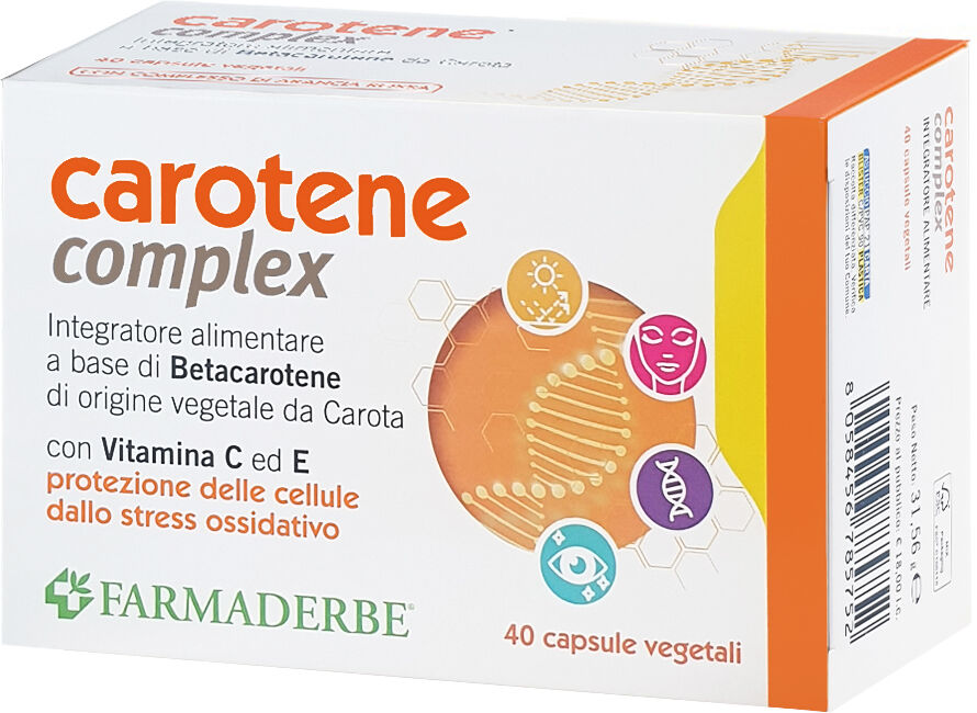 Farmaderbe Carotene Complex 40 Cps