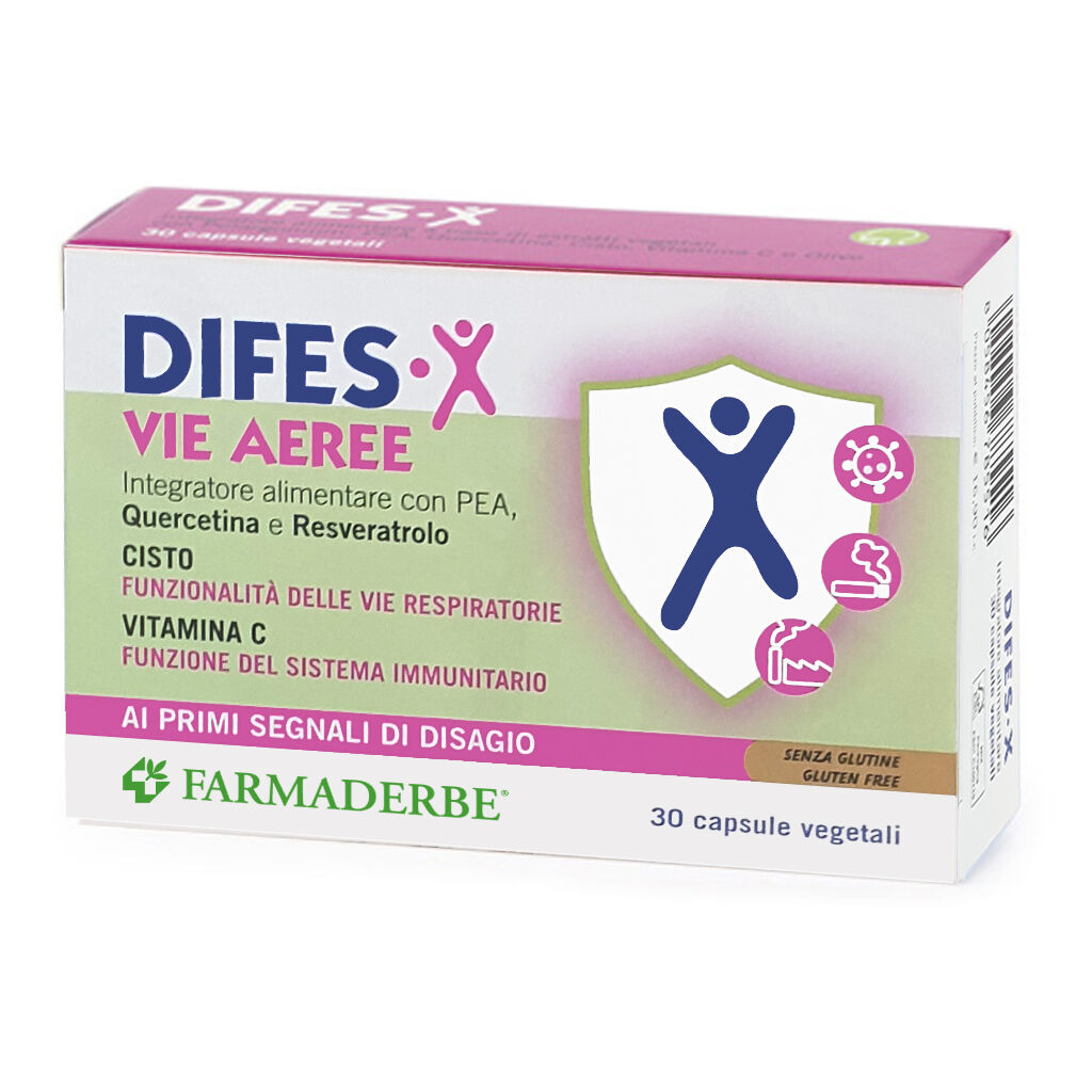 Farmaderbe Difes-X Vie Aeree 30 Cps