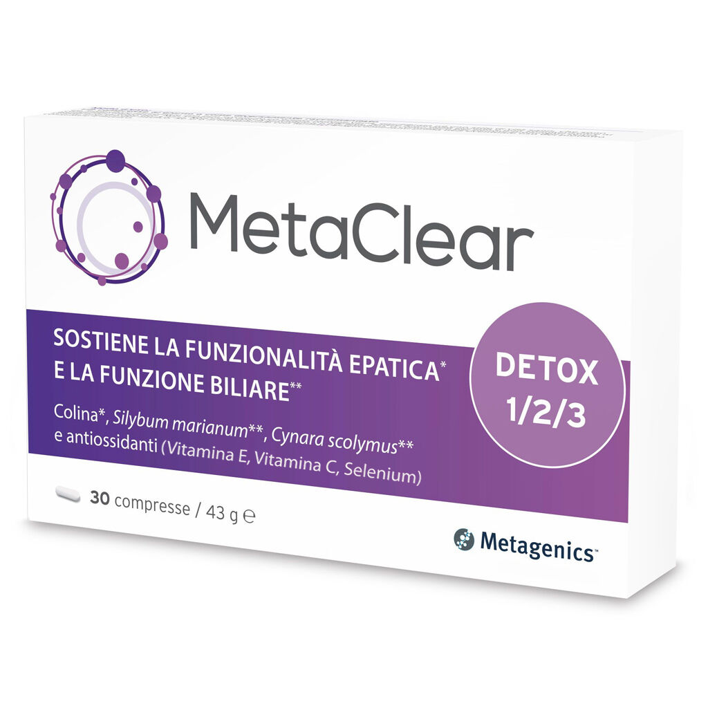 Metagenics Metaclear 30 Cpr