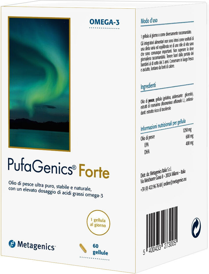 Metagenics Pufagenics Forte 60 Gellule