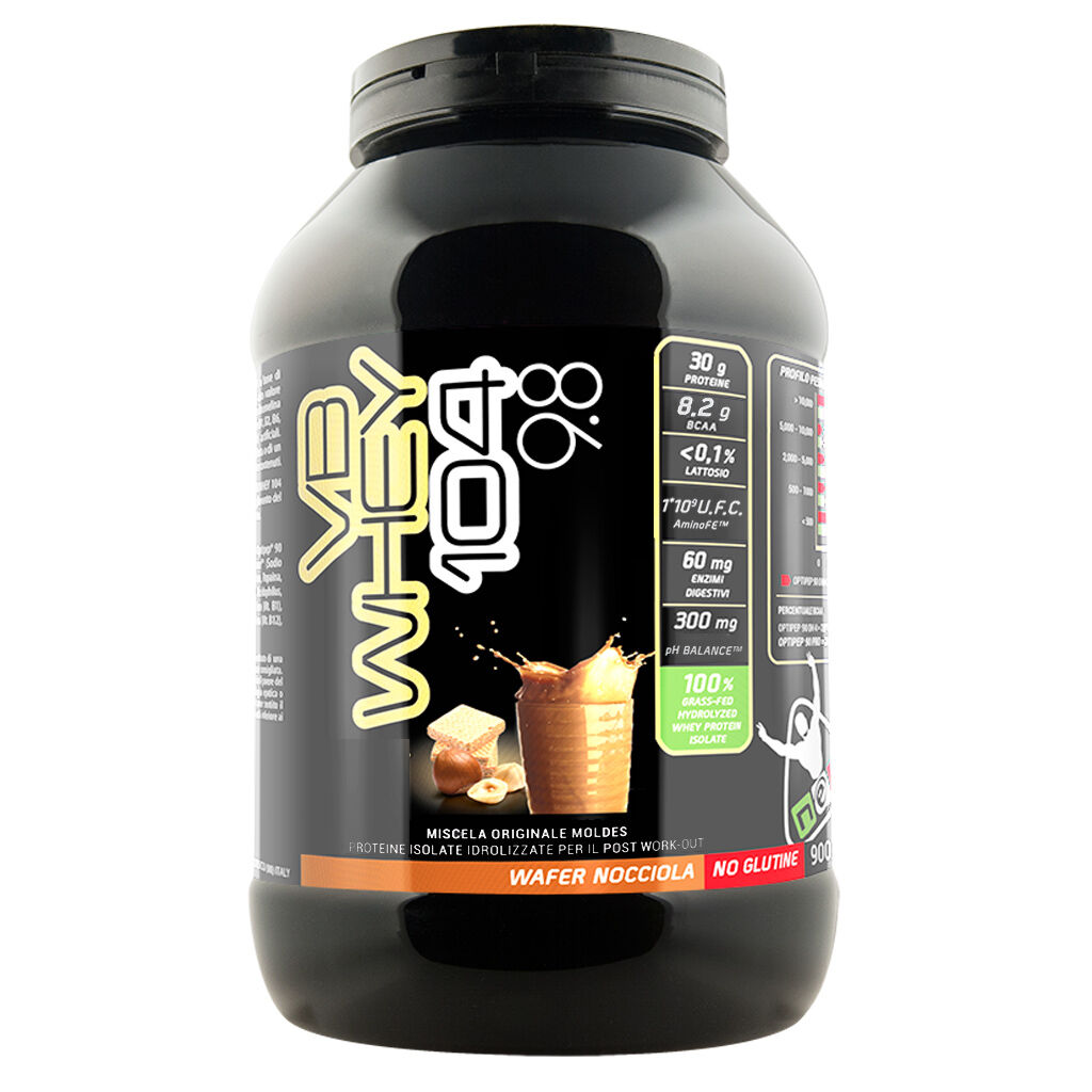 Net Vb Whey 104 9.8 900 Gr Wafer Alla Nocciola