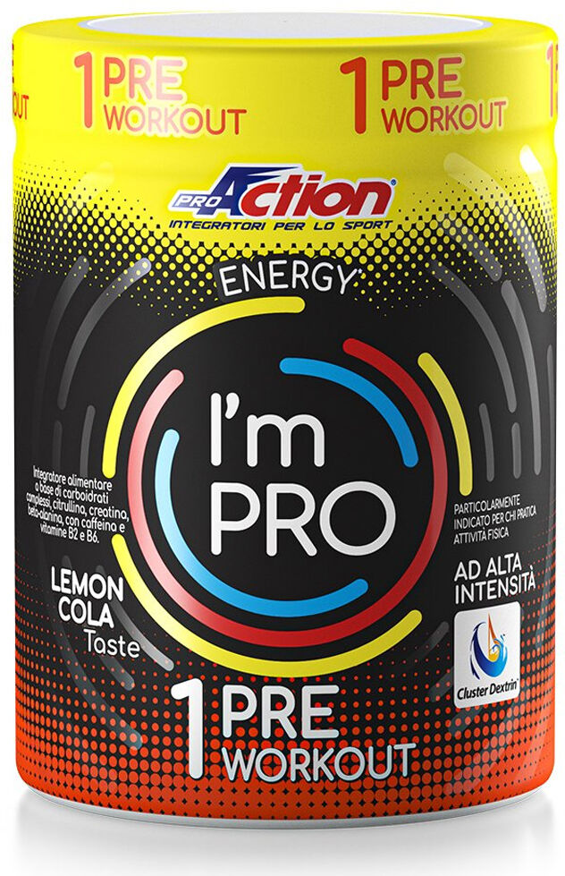 Proaction I'M Pro Pre Workout 300 Gr Limone-Cola