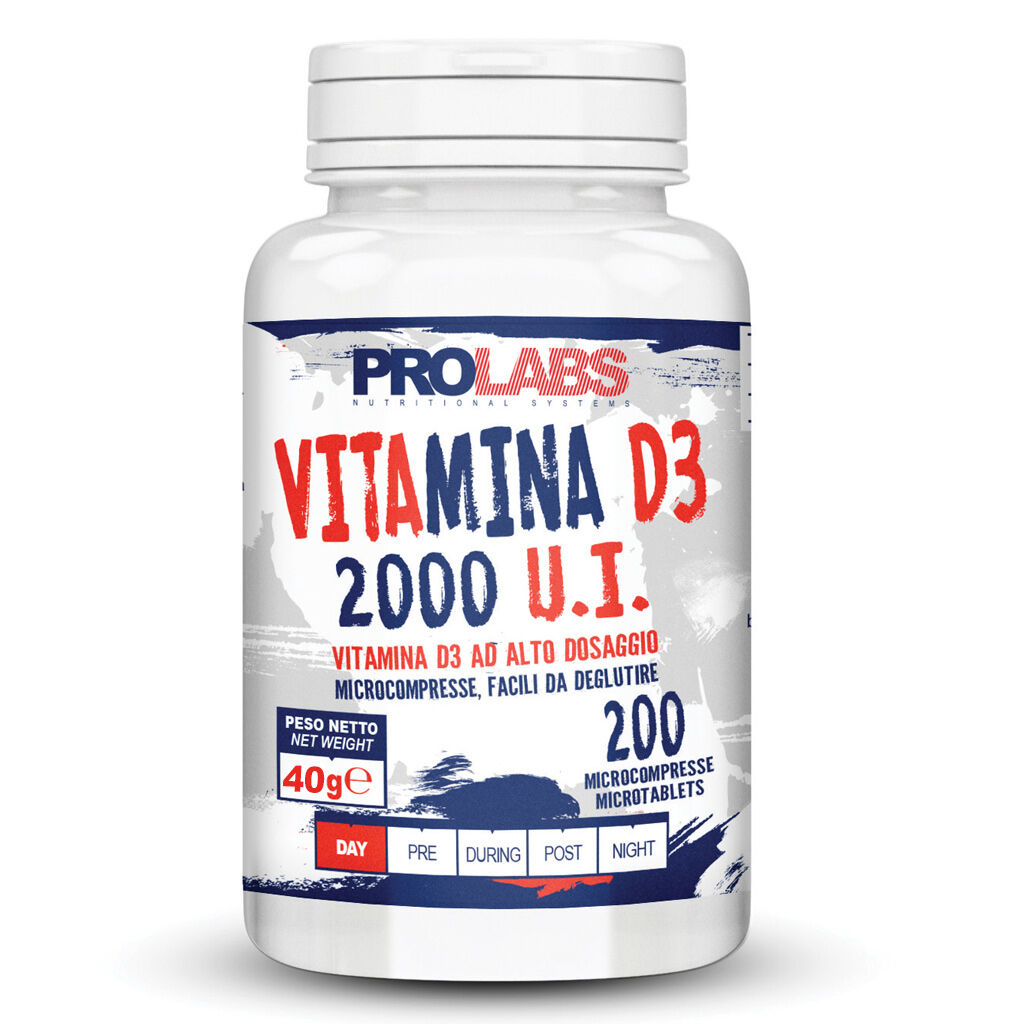 Prolabs Vitamina D3 2000 U.I. 200 Cpr