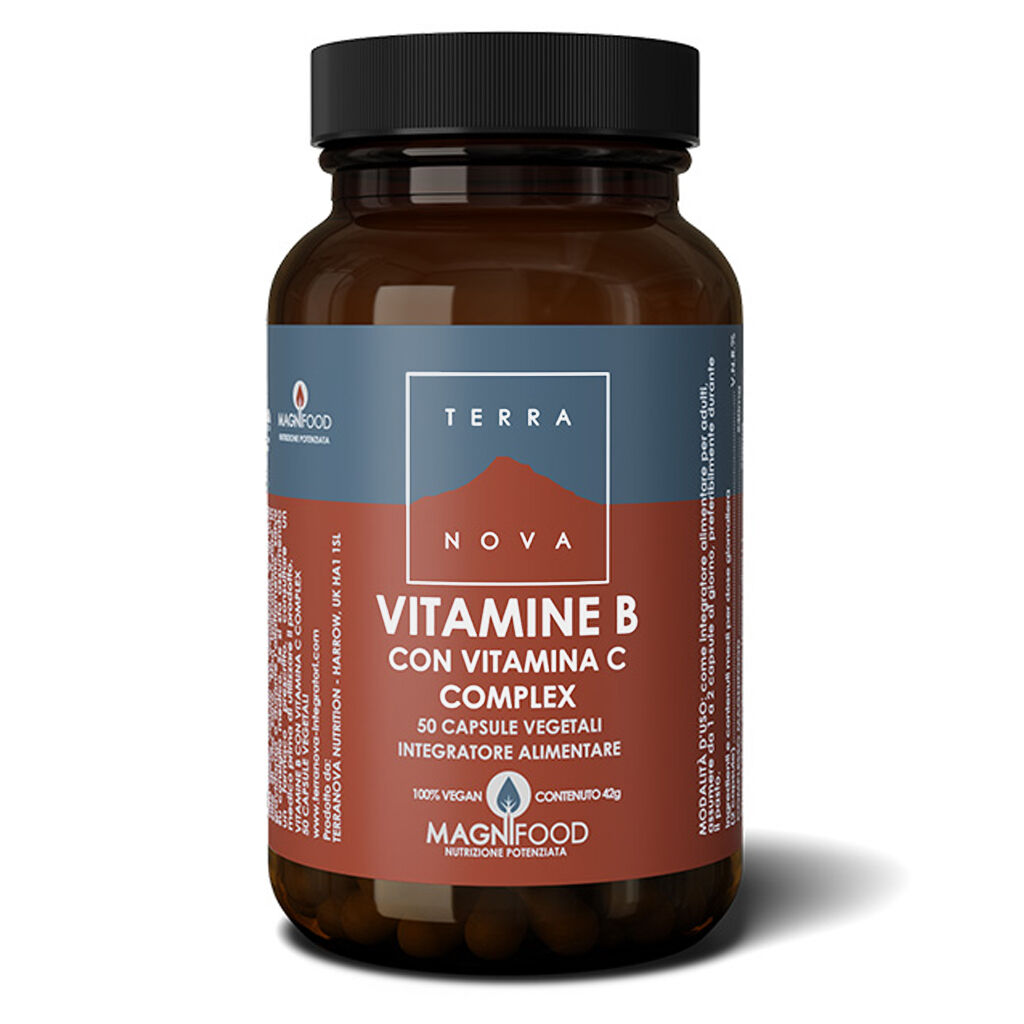 Terranova Vitamine B Con Vitamina C 50 Cps