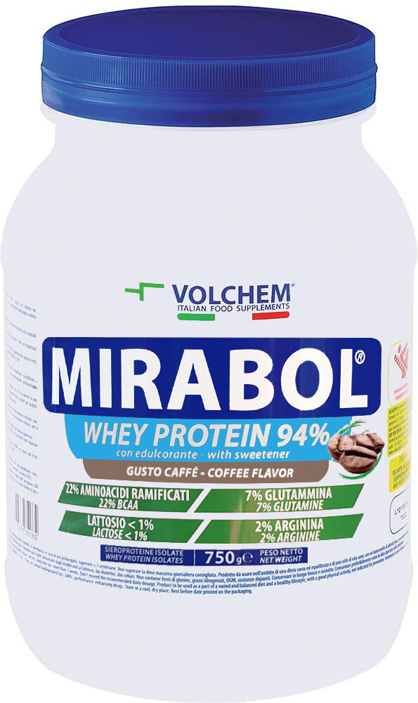 Volchem Mirabol Whey Protein 94% 750 Gr Caffè