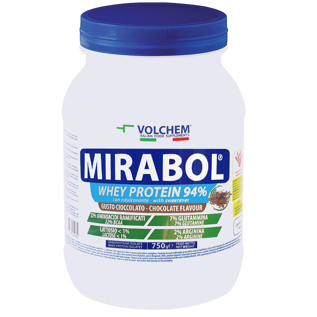 Volchem Mirabol Whey Protein 94% 750 Gr Cioccolato