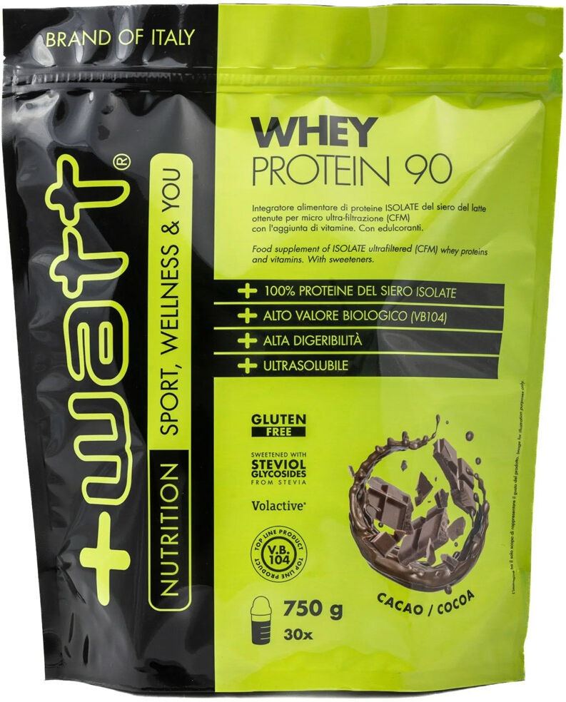 +watt Whey Protein 90 Doypack 750 Gr Cacao