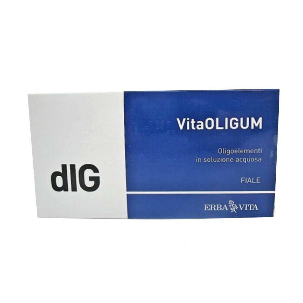 Erba Vita VitaOligum - D-IG Oligoelementi, 20 fiale