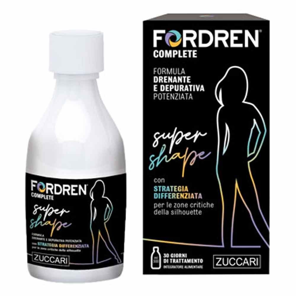 Zuccari Fordren - Complete Super Shape Drenante Depurativo Anti Cellulite, 300ml