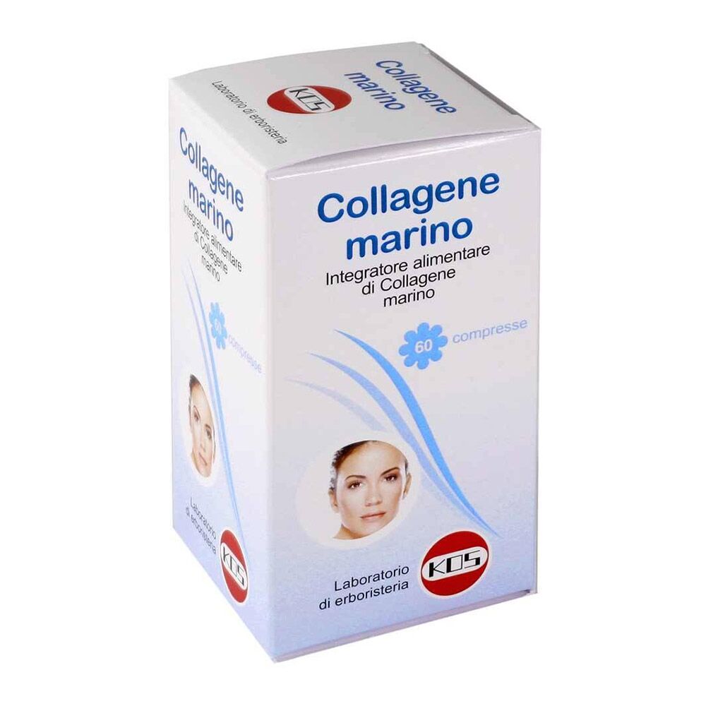 Kos Collagene Marino Integratore Alimentare, 60 compresse