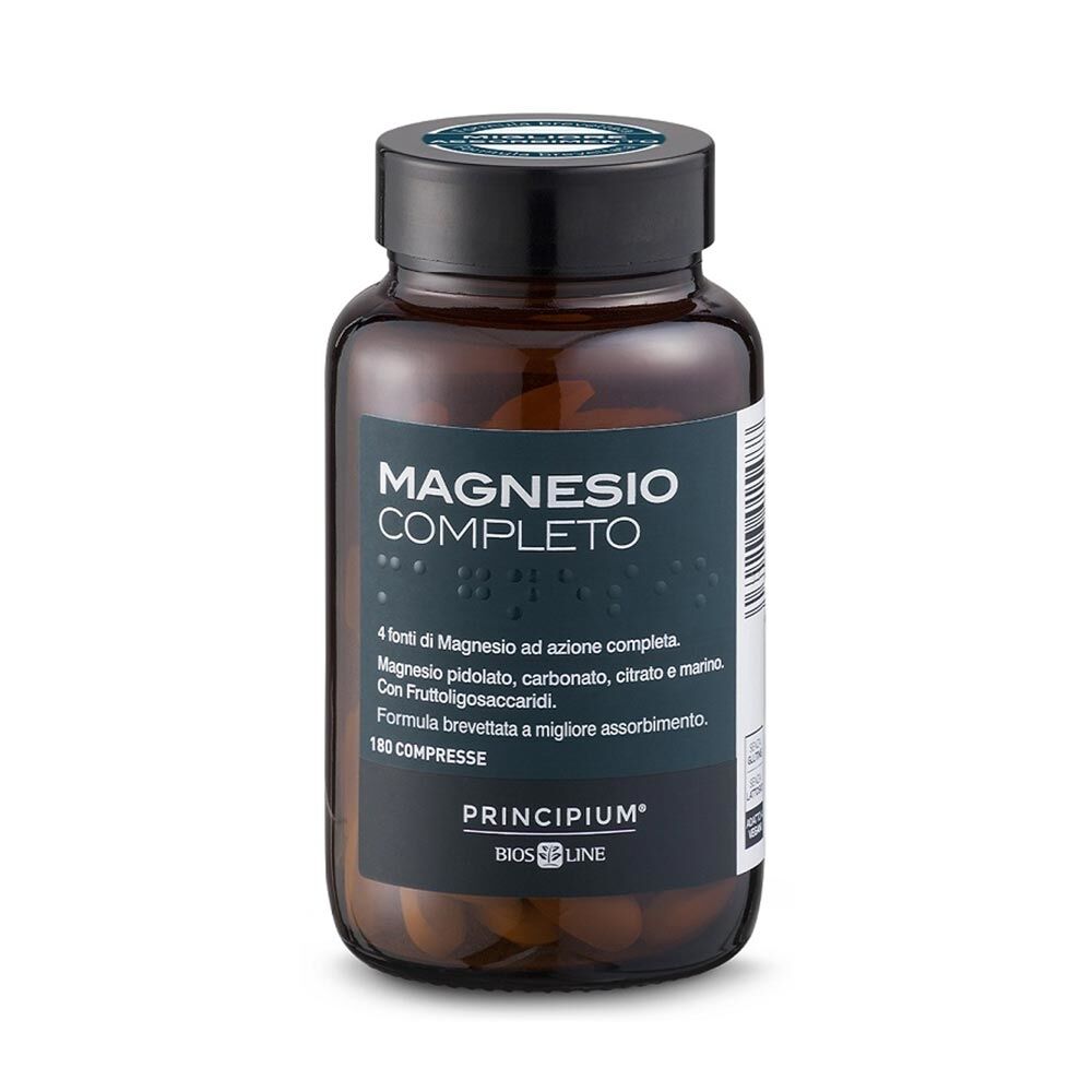 Bios Line Principium Magnesio Completo Integratore Magnesio, 180Compresse