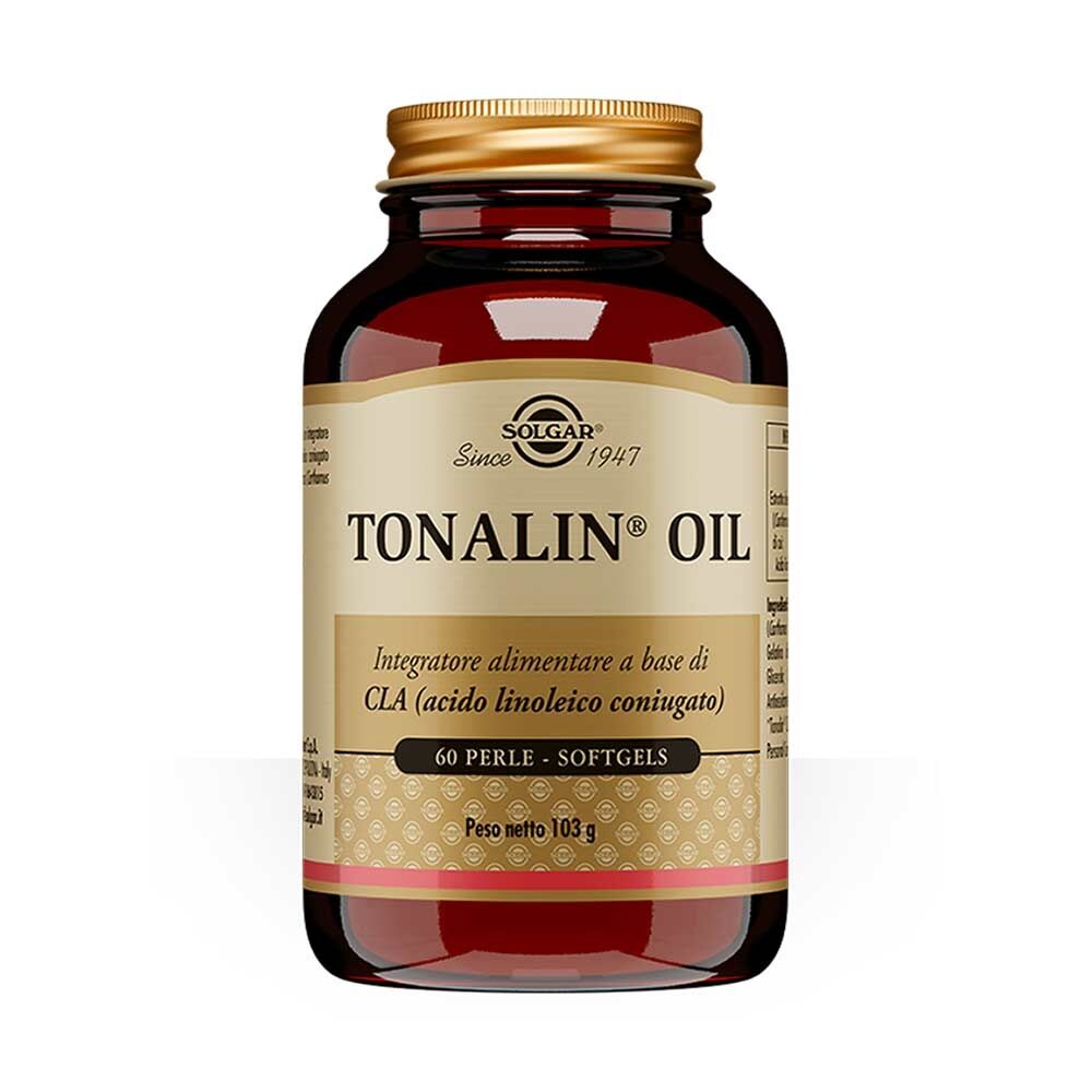 Solgar Tonalin Oil Integratore Acido Linoleico da Semi di Cartamo, 60 Perle