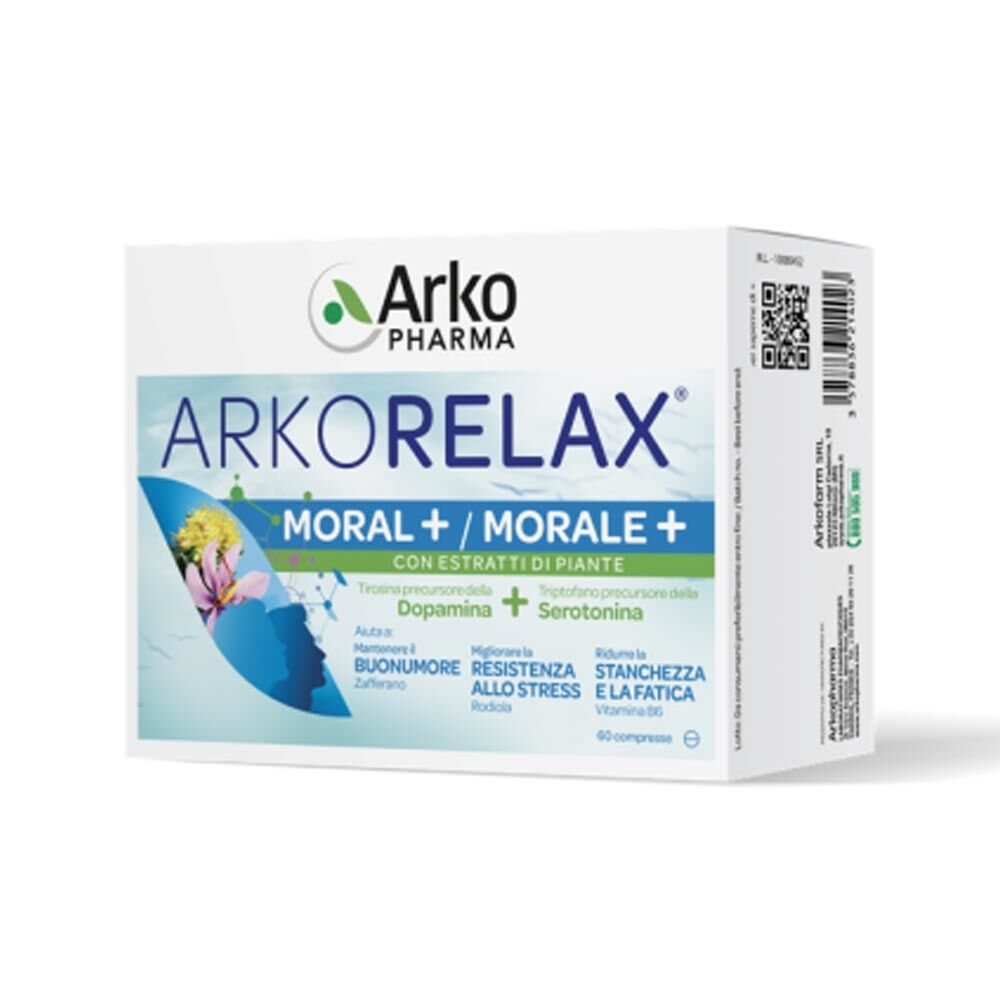 Arkopharma Arkorelax - Moral+ Integratore Alimentare, 60 Compresse