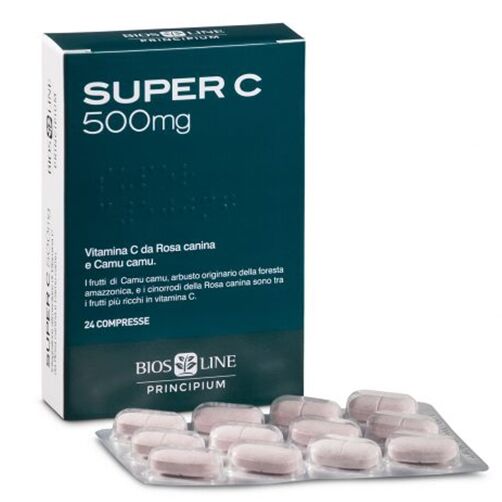 Bios Line Principium Super C 500 Mg Integratore Alimentare 24 Compresse