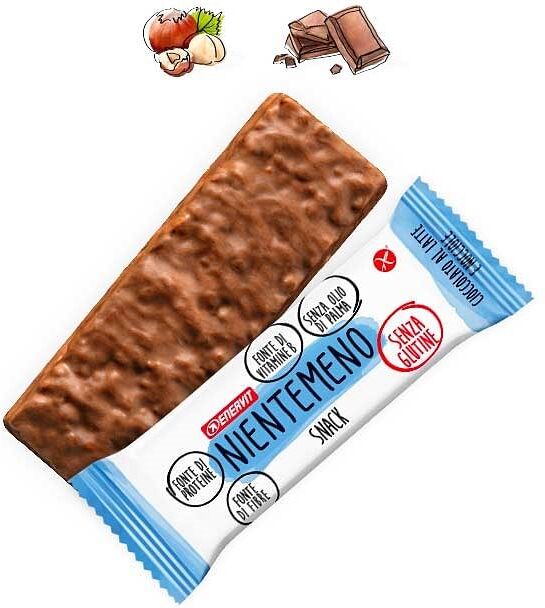 Enervit Nientemeno Bar Cioccolato Al Latte Nocciole 3 X 33 G