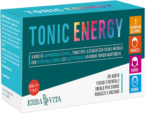 Tonic Energy 10 Flaconcini 12ml Erba Vita