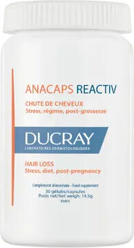 Ducray Anacaps Reactiv Integratore Alimentare Capelli 30 Capsule