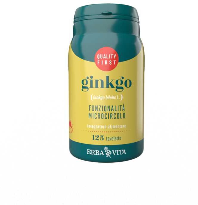 Ginkgo Erba Vita 125 Tavolette