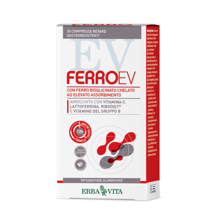 Ferro Ev Retard Erba Vita 30 Compresse